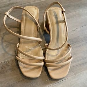 H&M Nude Strappy Heels